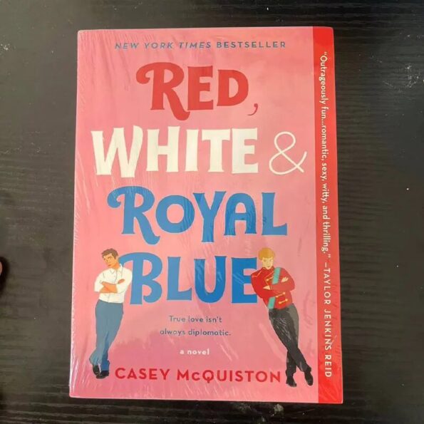1-Book-Red-White-Royal-Blue-By-Casey-McQuiston-Paperback-The-Bestseller-Book-1