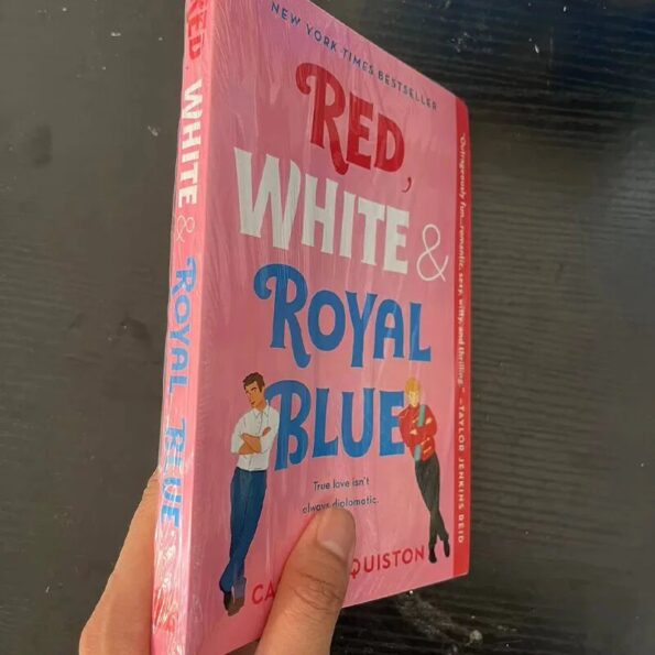 1-Book-Red-White-Royal-Blue-By-Casey-McQuiston-Paperback-The-Bestseller-Book-3
