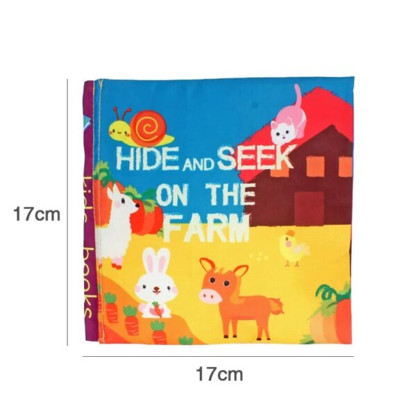 Baby-Hide-and-Seek-Cloth-Book-Early-Learning-Toy-Tail-Cloth-Book-Parent-Child-Interactive-Sound-5