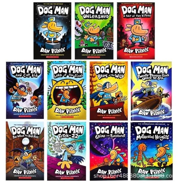 Random-1Book-New-2023-Original-Popular-Comic-Books-The-Adventures-of-Dog-Man-8-Dav-Pilkey-1