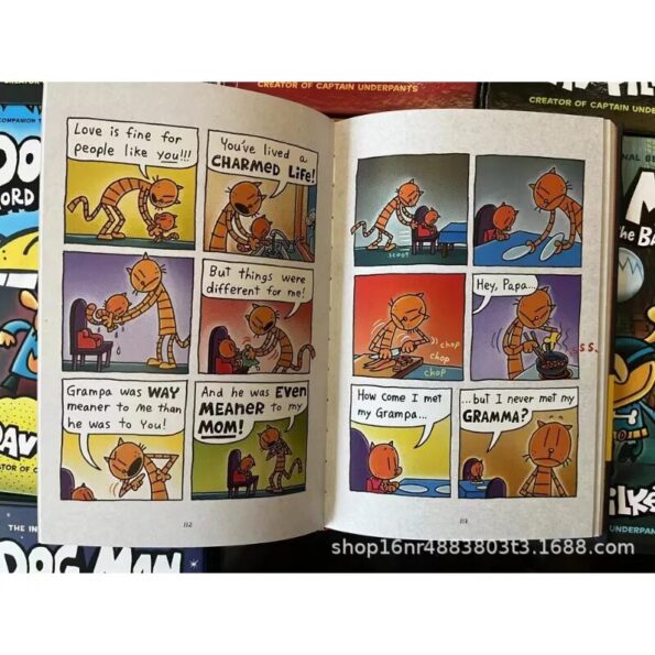 Random-1Book-New-2023-Original-Popular-Comic-Books-The-Adventures-of-Dog-Man-8-Dav-Pilkey-2