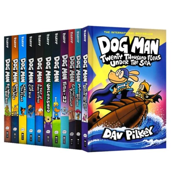 Random-1Book-New-2023-Original-Popular-Comic-Books-The-Adventures-of-Dog-Man-8-Dav-Pilkey