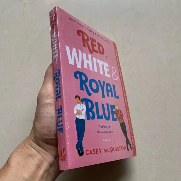 Red-White-Royal-Blue-by-Casey-McQuiston-Paperback-The-Bestseller-Book-1